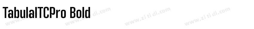 TabulaITCPro Bold字体转换 TabulaITCPro Bold字体转换